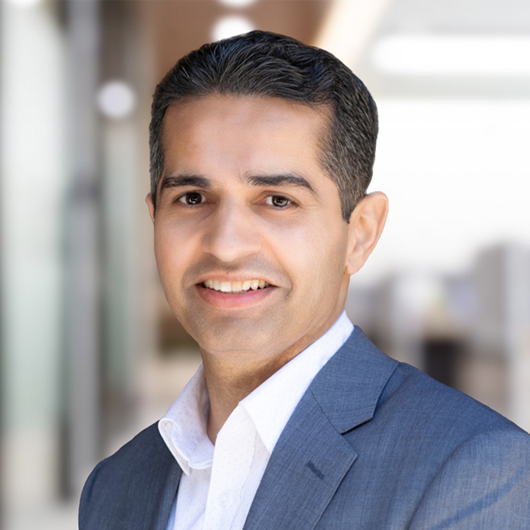 Nayan Lapsiwala in the Aspiriant Silicon Valley office