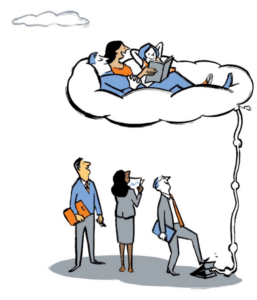 clients relaxing knowing financial life is under control