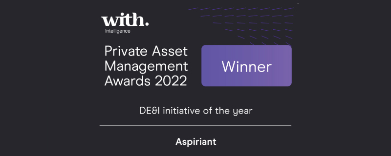 Private Asset Management honored Aspiriant with its Diversity