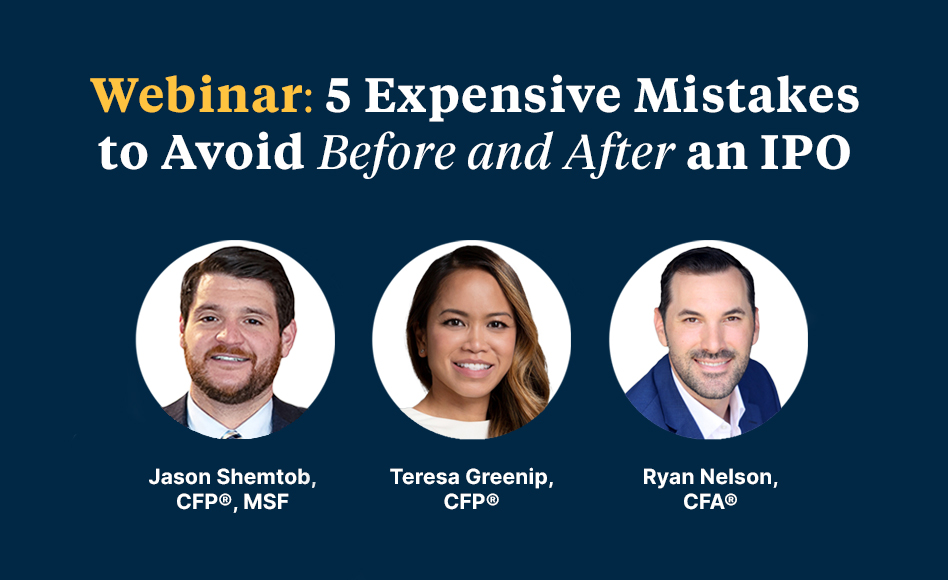 Webinar - 5 Expensive Mistakes to Avoid Before and After an IPO