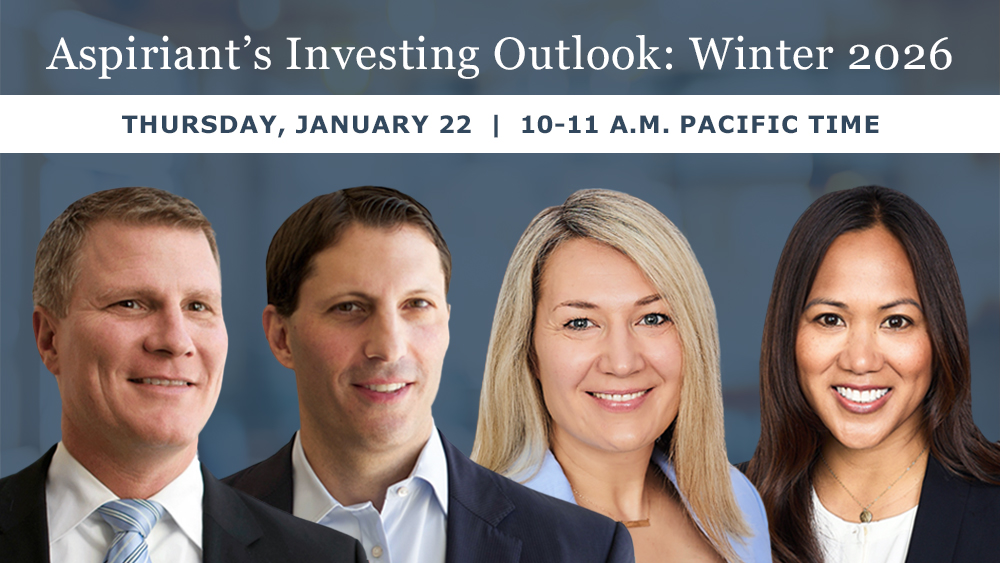 Aspiriant's Investing Outlook Winter 2026 webinar